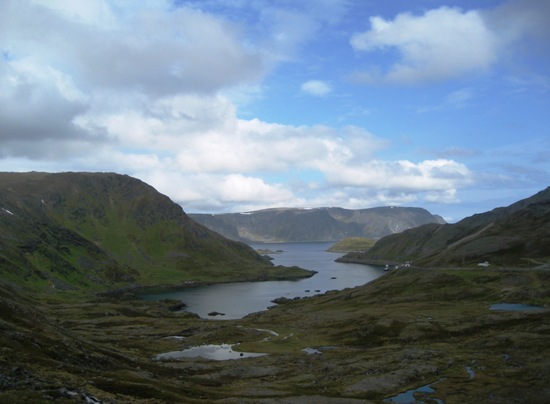 North Cape tundra & view